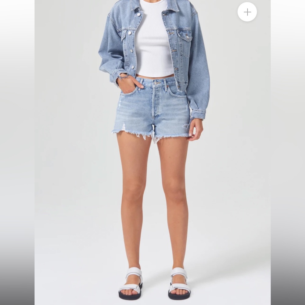 AGOLDE PARKER VINTAGE CUT OFF SHORT